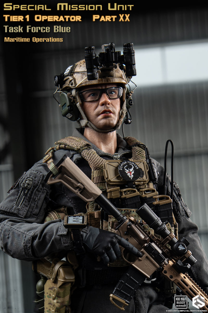 Load image into Gallery viewer, PREORDER DEPOSIT - SMU Tier1 Operator Part XX Task Force Blue Maritime Operation Ver C Limited - MINT IN BOX
