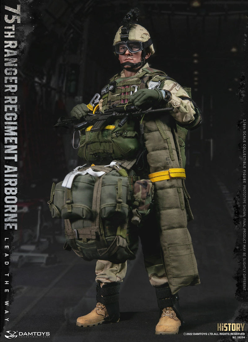 Load image into Gallery viewer, 75th Ranger Regiment Airborne - M9 Pistol w/Drop Leg Holster
