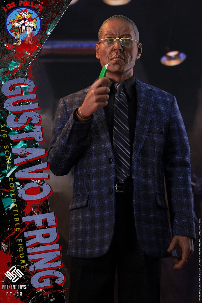 Load image into Gallery viewer, Gustavo Fring - Male Burned Head Sculpt
