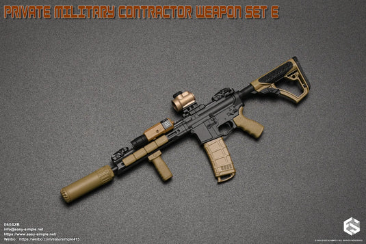 Private Military Contractor Weapon Set E Ver. B - MINT IN BOX
