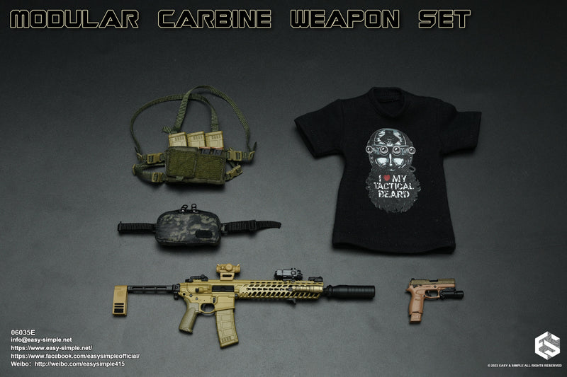 Load image into Gallery viewer, Modular Weapon Set Ver. E - Chest Rig &amp; Dangle Pouch w/Pistol Set
