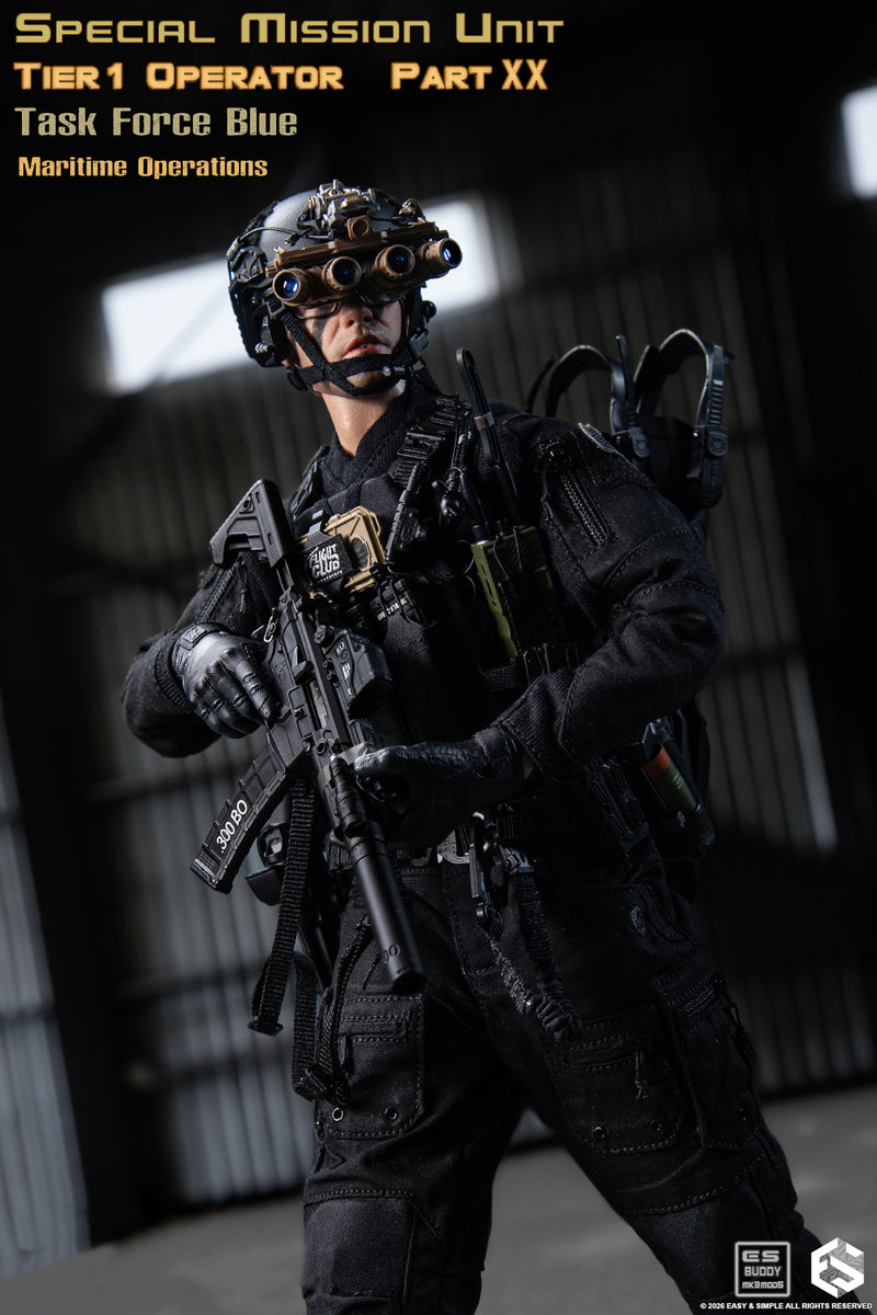 Load image into Gallery viewer, PREORDER DEPOSIT - SMU Tier1 Operator Part XX Task Force Blue Maritime Operation Ver B - MINT IN BOX
