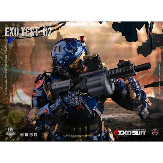 Exo Suit Test-02 - Male Base Body w/Bearded Head Sculpt