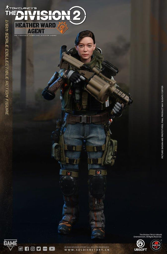 The Division 2 - Johnson, Dunne, & Ward w/Robo Dog - MINT IN BOX