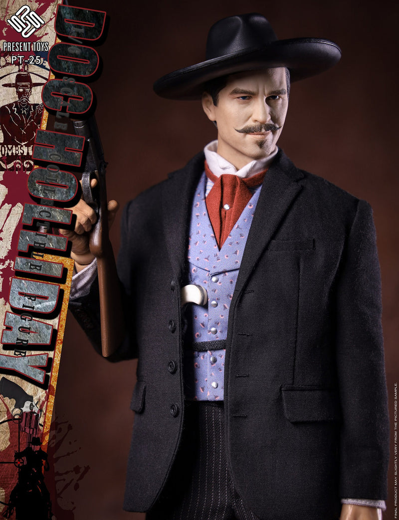 Load image into Gallery viewer, Doc Holliday - Male Dressed Body w/Dress Suit &amp; Shoes
