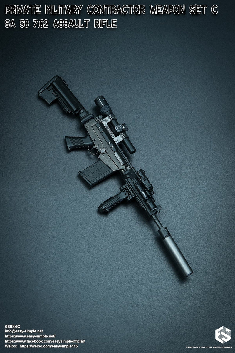 Load image into Gallery viewer, PMC - SA-58 Rifle w/Attachment Set
