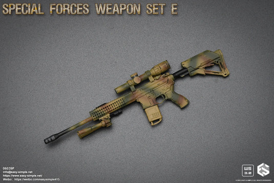 Special Forces Weapon Set E Version F - MINT IN BOX