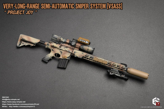 Very Long Range Semi-Automatic Sniper System Ver. C - MINT IN BOX