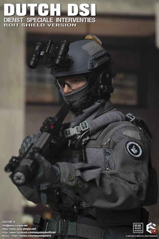 Dutch Dienst Speciale Interventies Riot Shield Version - MINT IN BOX