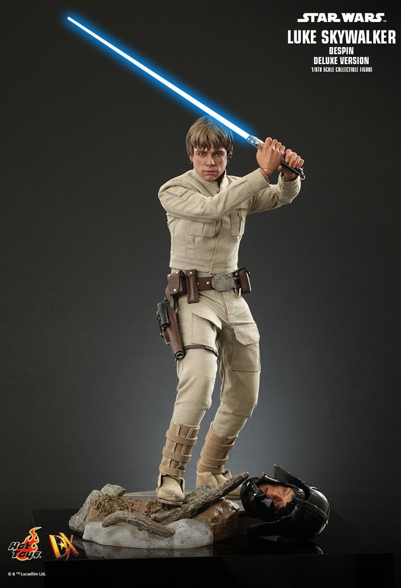 Load image into Gallery viewer, Star Wars Bespin Luke Skywalker - Severed Vader Helmet w/Luke Face
