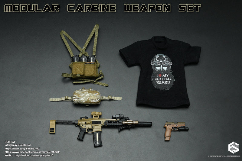 Load image into Gallery viewer, Modular Weapon Set Ver. A - Chest Rig &amp; Dangle Pouch w/Pistol Set
