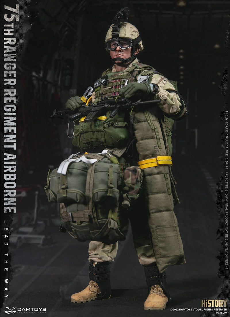 Load image into Gallery viewer, 75th Ranger Regiment Airborne - Woodland Camo Elbow &amp; Knee Pads
