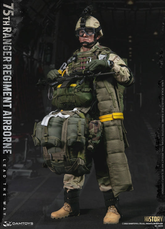 75th Ranger Regiment Airborne - Woodland Camo Elbow & Knee Pads