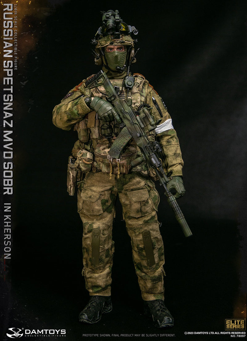 Russian Spetsnaz MVD SOBR - ATACS FG Camo Helmet w/Attachment Set ...