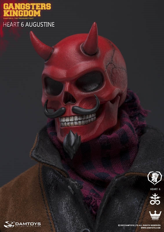 Load image into Gallery viewer, Gangsters Kingdom - Augustine Red Skull - MINT IN BOX
