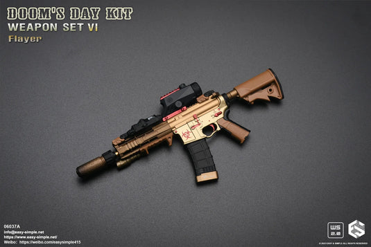 Doom's Day Weapon Set VI Ver. A - Tan Iron Sights