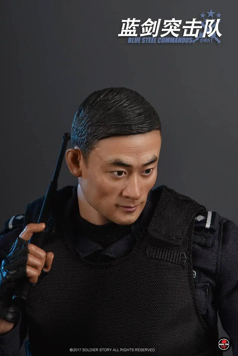 Load image into Gallery viewer, SWAT - Blue Steel Commandos - MINT IN BOX
