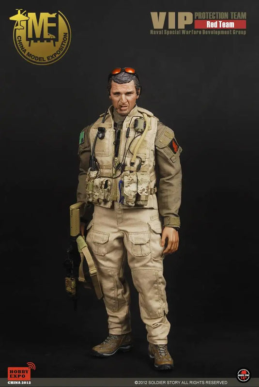 SIGNED - VIP Protection Team "Red" NAVSPECWARGRU EX - MINT IN BOX