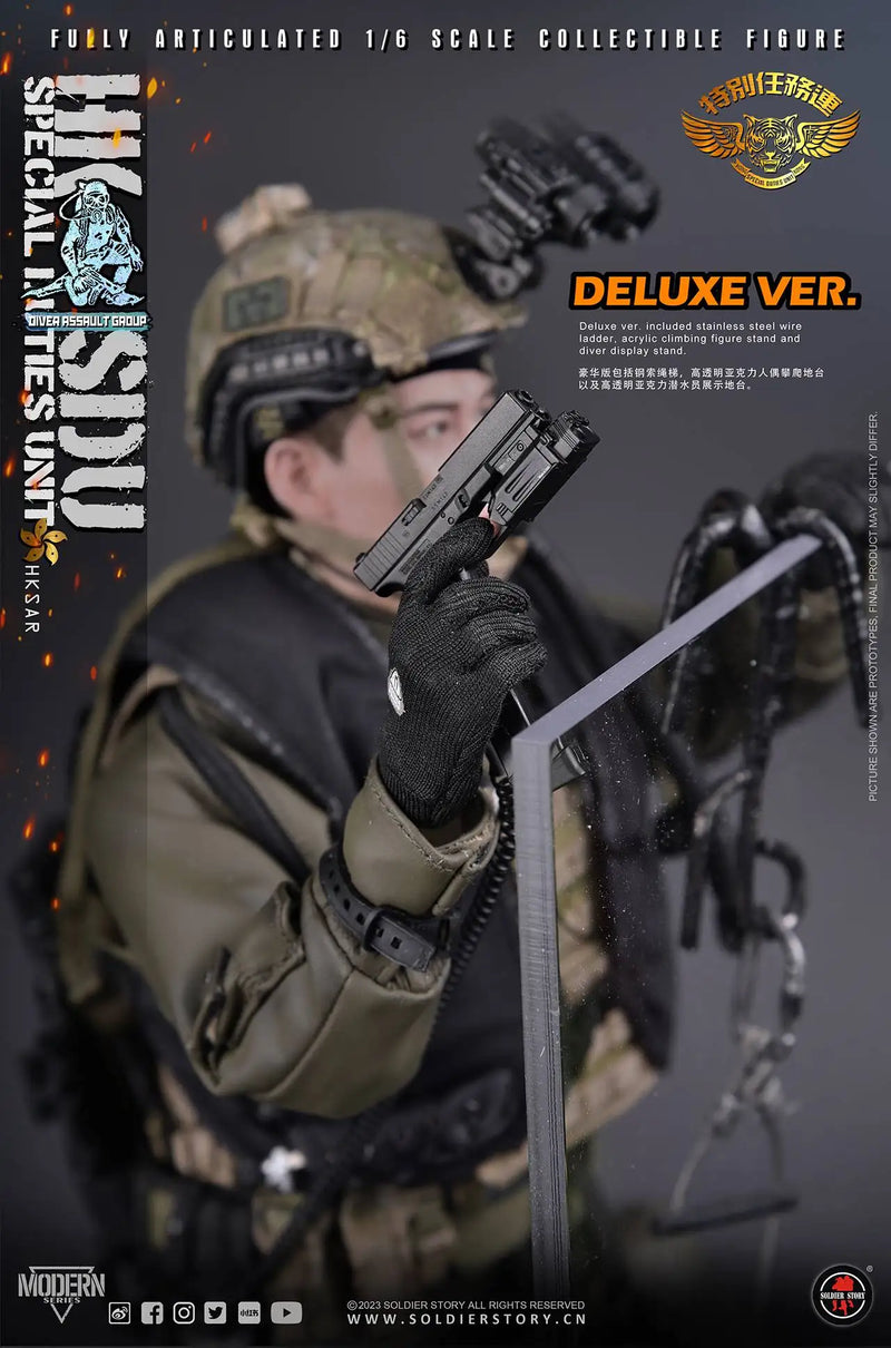 Load image into Gallery viewer, HKSDU Diver Assault Group Deluxe Version - MINT IN BOX
