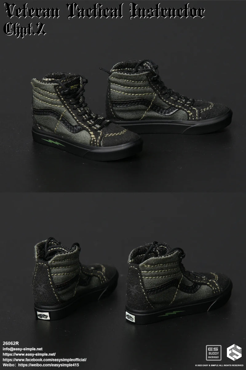 Load image into Gallery viewer, Veteran Tactical Instructor Z - Defcon Sk8 Shoes (Peg Type)
