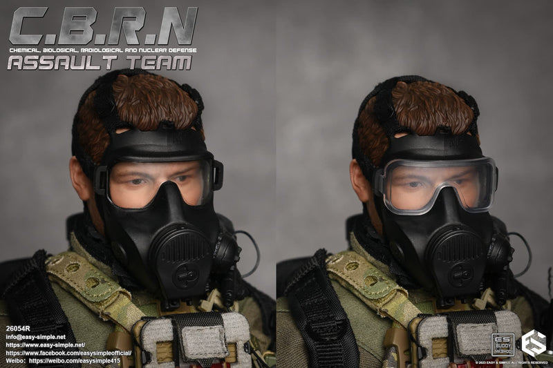 Load image into Gallery viewer, C.B.R.N Assault Team Version R - MINT IN BOX - 26054R
