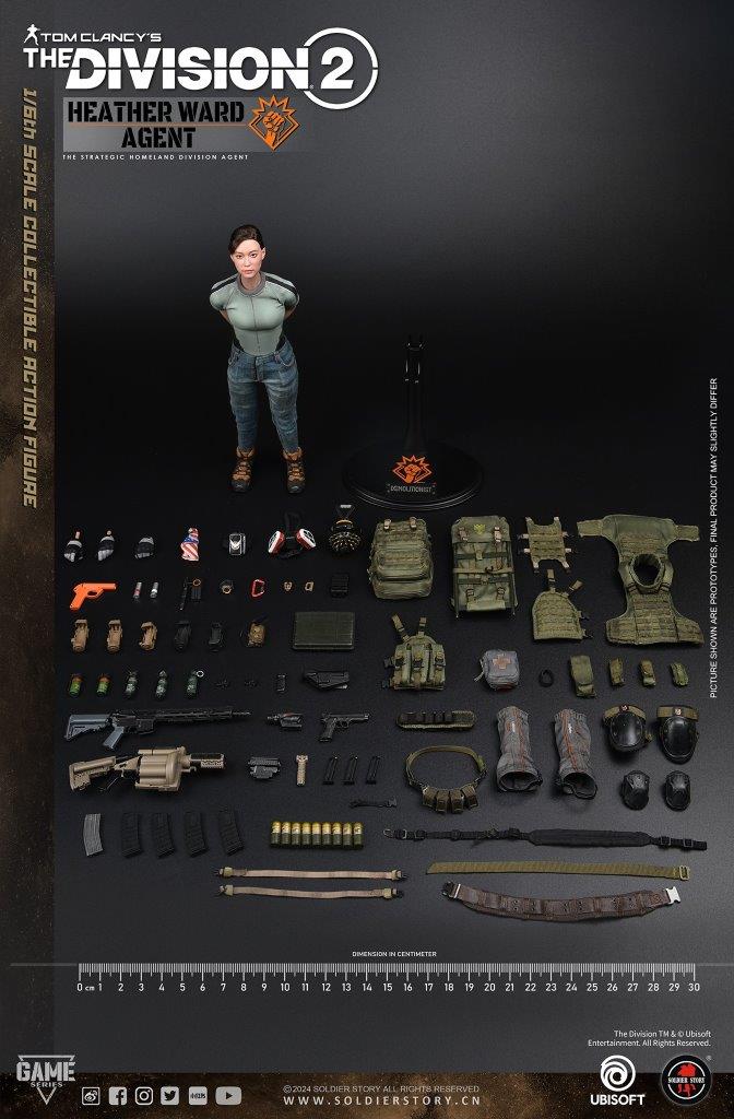 Load image into Gallery viewer, The Division 2 - Johnson, Dunne, &amp; Ward w/Robo Dog - MINT IN BOX
