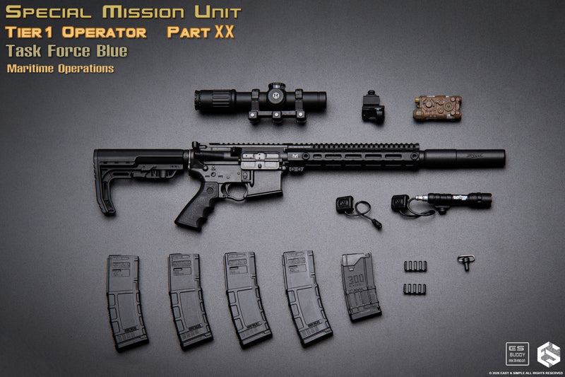 Load image into Gallery viewer, PREORDER DEPOSIT - SMU Tier1 Operator Part XX Task Force Blue Maritime Operation Ver A - MINT IN BOX
