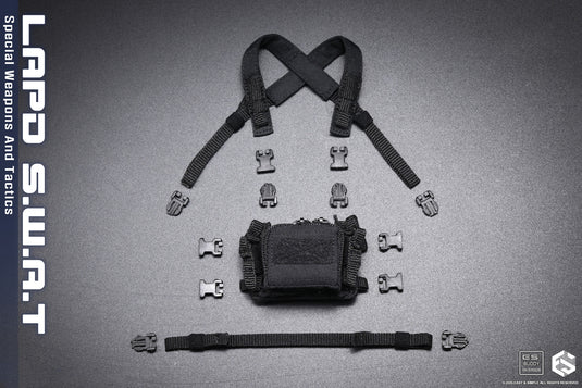 LAPD S.W.A.T. - D3CRM Micro Chest Rig Set w/Dump Pouch