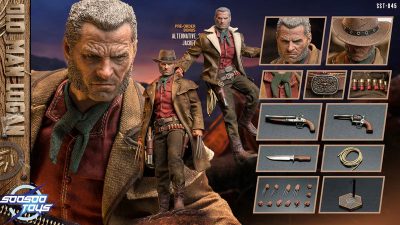 Load image into Gallery viewer, Old Man Logan - Red Shirt w/Brown Pants &amp; Scarf
