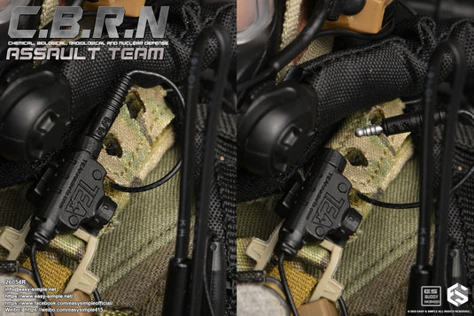 C.B.R.N Assault Team Version R - MINT IN BOX - 26054R