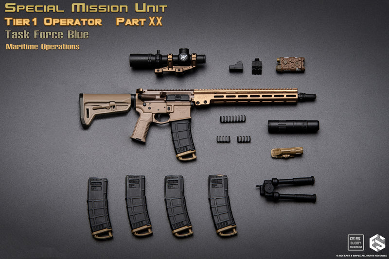 Load image into Gallery viewer, PREORDER DEPOSIT - SMU Tier1 Operator Part XX Task Force Blue Maritime Operation Ver C Limited - MINT IN BOX

