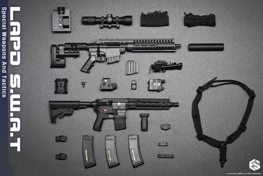 PREORDER DEPOSIT - LAPD S.W.A.T Special Weapons and Tactics Ver B - MINT IN BOX