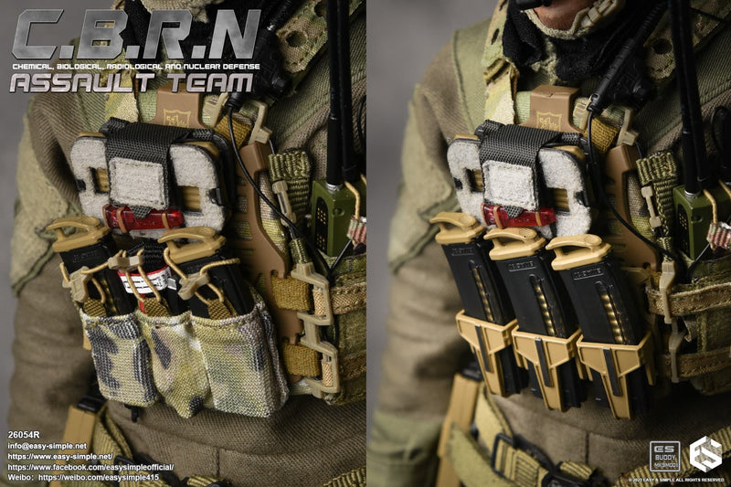 Load image into Gallery viewer, C.B.R.N Assault Team Version R - MINT IN BOX - 26054R

