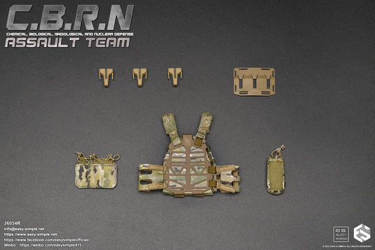 C.B.R.N Assault Team Version R - MINT IN BOX - 26054R