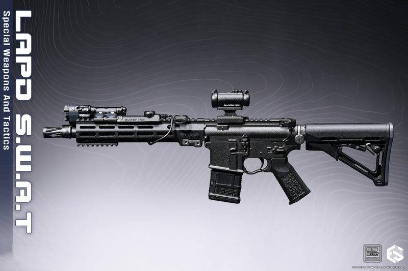 Load image into Gallery viewer, LAPD S.W.A.T. - Super Duty 11.5" 5.56 Rifle w/Mount &amp; Attachments
