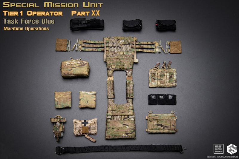 Load image into Gallery viewer, PREORDER DEPOSIT - SMU Tier1 Operator Part XX Task Force Blue Maritime Operation Ver C Limited - MINT IN BOX
