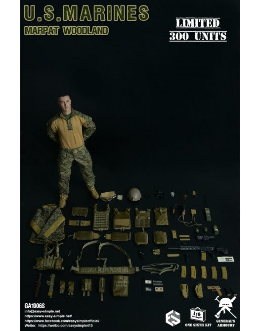 Load image into Gallery viewer, Limited 300 Units US Marines - Woodland MARPAT Camo Combat Pants

