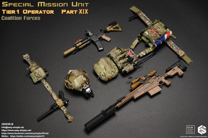 Load image into Gallery viewer, SMU Tier 1 Operator Part XIX Coalition Forces Version B - MINT IN BOX
