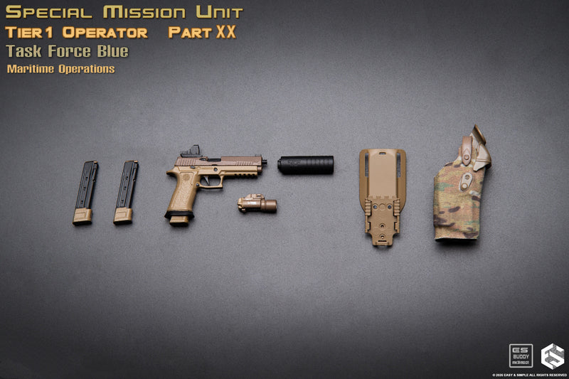 Load image into Gallery viewer, PREORDER DEPOSIT - SMU Tier1 Operator Part XX Task Force Blue Maritime Operation Ver A - MINT IN BOX
