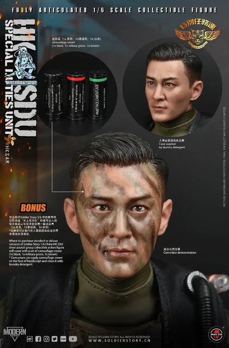 Load image into Gallery viewer, HKSDU Diver Assault Group Deluxe Version - MINT IN BOX

