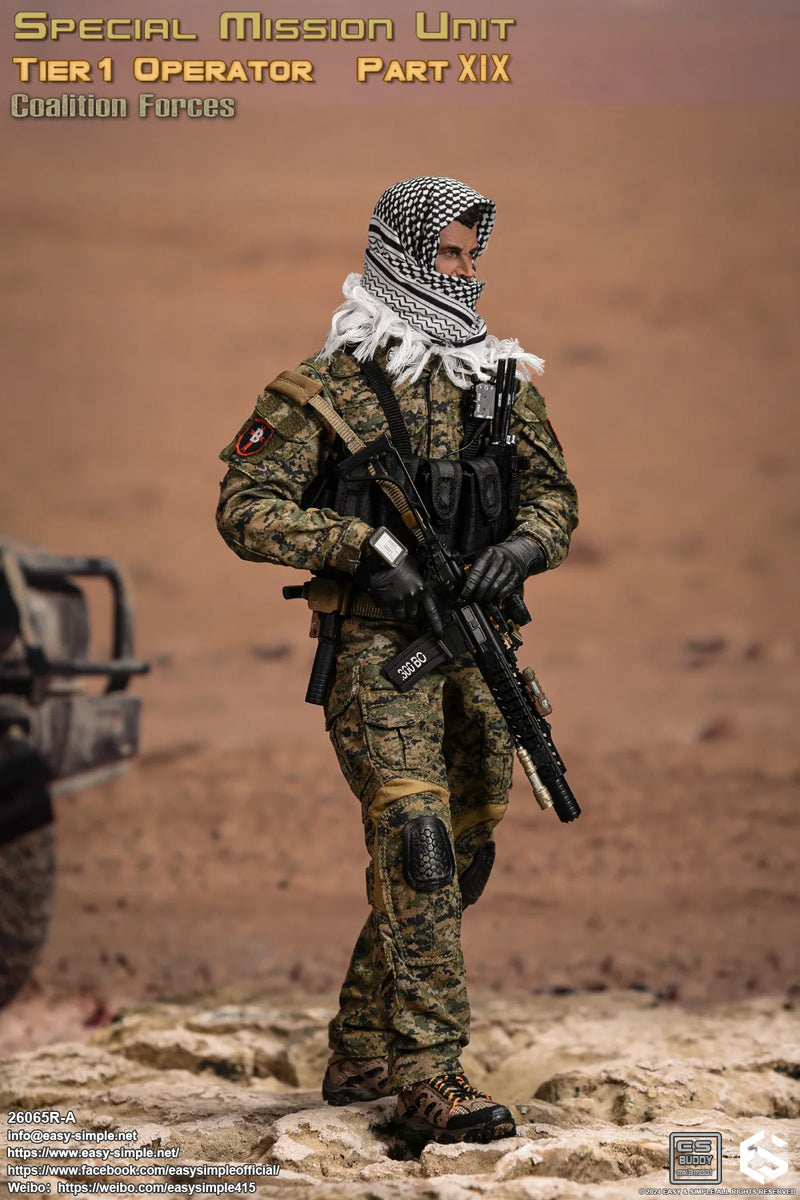 Load image into Gallery viewer, SMU Tier 1 Operator Part XIX Coalition Forces Version A - MINT IN BOX
