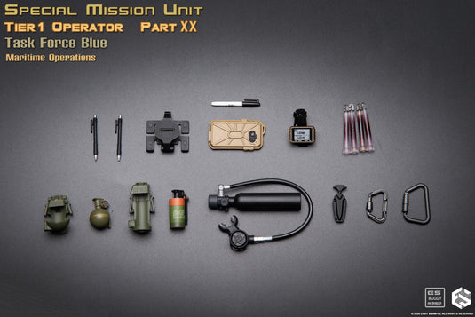 PREORDER DEPOSIT - SMU Tier1 Operator Part XX Task Force Blue Maritime Operation Ver A - MINT IN BOX