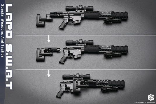 PREORDER DEPOSIT - LAPD S.W.A.T Special Weapons and Tactics Ver B - MINT IN BOX