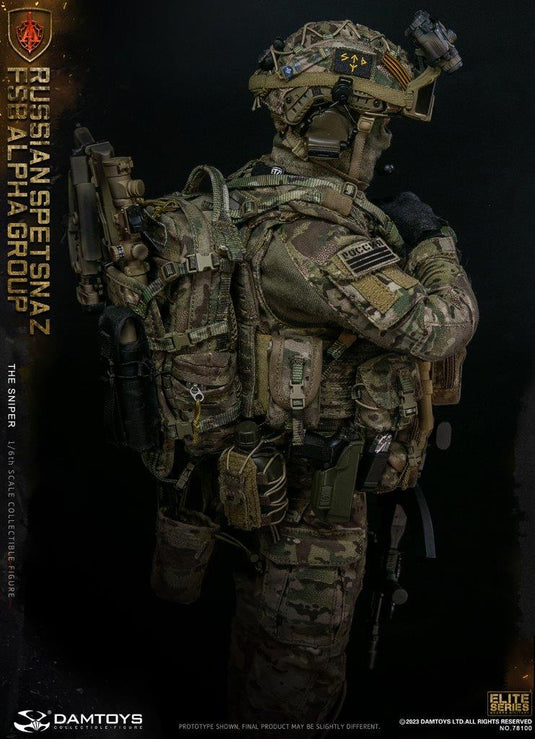 Russian Spetsnaz FSB Alpha Group - The Sniper - MINT IN BOX