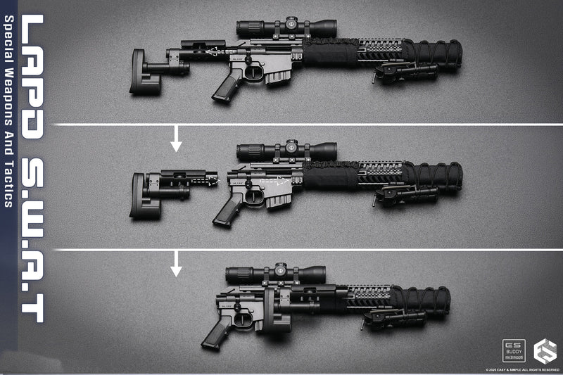 Load image into Gallery viewer, PREORDER DEPOSIT - LAPD S.W.A.T Special Weapons and Tactics - MINT IN BOX
