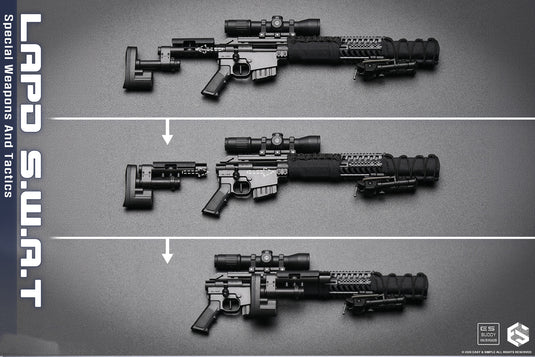 LAPD S.W.A.T. - ALIAS CS5 Rifle w/Attachment Set