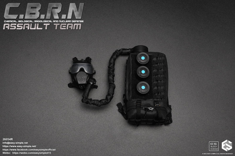 Load image into Gallery viewer, C.B.R.N Assault Team Version R - MINT IN BOX - 26054R
