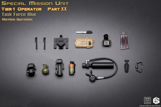 PREORDER DEPOSIT - SMU Tier1 Operator Part XX Task Force Blue Maritime Operation Ver B - MINT IN BOX