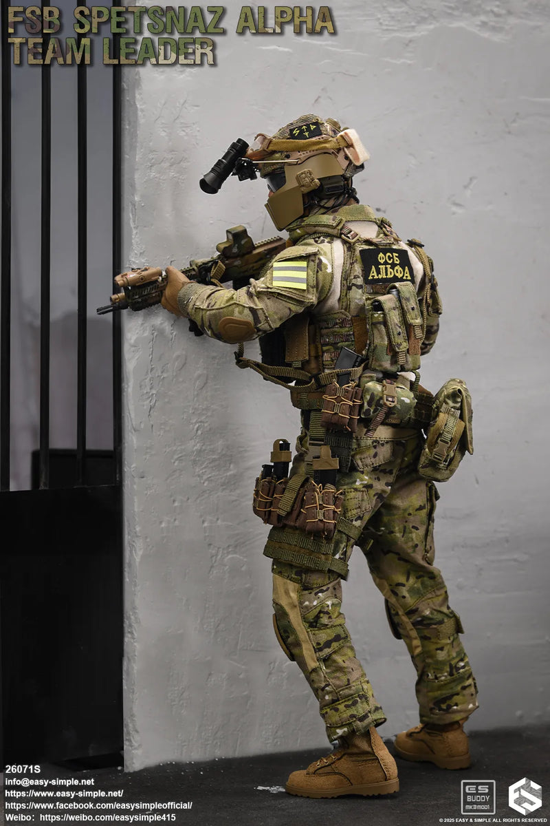 Fsb Ops FSB Alpha Team Leader Version S - MINT IN BOX – BlackOpsToys