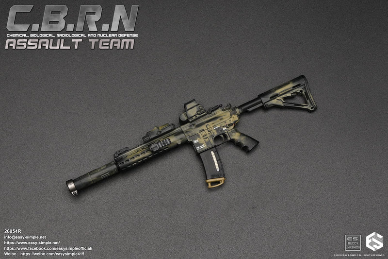 Load image into Gallery viewer, C.B.R.N Assault Team Version R - MINT IN BOX - 26054R
